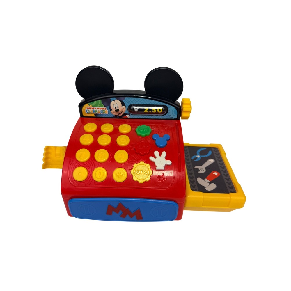 Disney Mickey Mouse Clubhouse Cash Register Toy Just Play TESTED 0368SH01 - BK